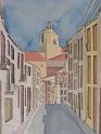 Cadaques, 1986, Aquarell, 30x40